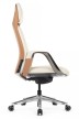Кресло для руководителя Riva Design Chair Napoli бежевая кожа - 2