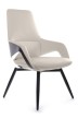 Конференц-кресло Riva Design Chair Aura-ST FK005-С светло-бежевая кожа