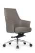 Кресло для персонала Riva Design Chair Rosso В1918 серая кожа