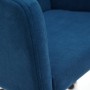 Кресло для персонала TetChair Milan синий флок - 5