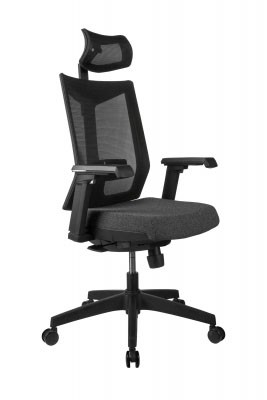 Кресло для персонала Riva Chair RCH Т27H+Чёрная сетка